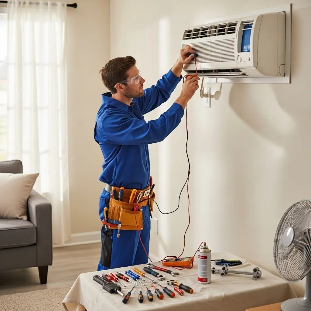 Beypazarı Daylux Daylux klima gaz dolumu ve bakım – Enerji verimliliği artırıldı. - Teknik servis örneği